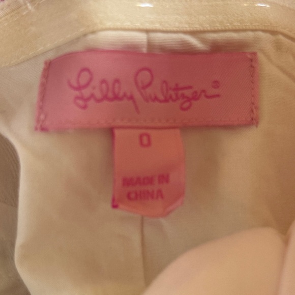 Lilly Pulitzer Pink Strapless Dress size 0 - Picture 5 of 5
